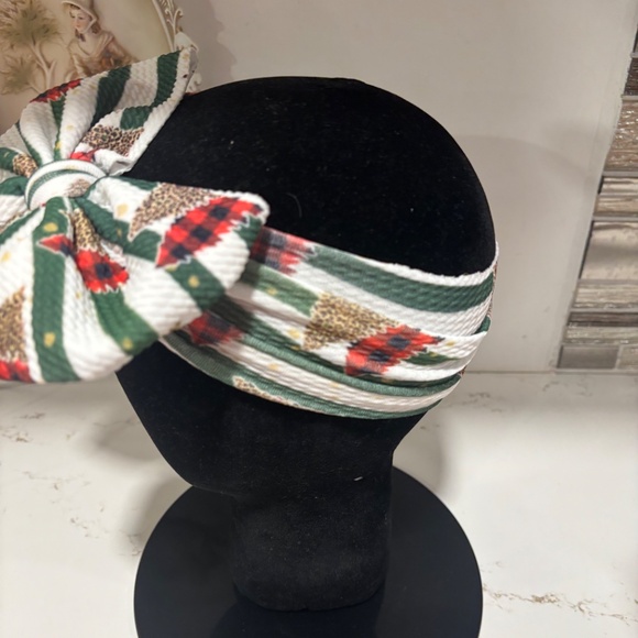 Set of 3 handmade stretch headbands. Christmas themed, 3-24 months - Picture 9 of 13